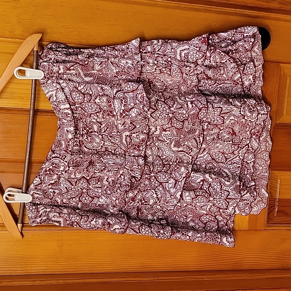 #80 - Floral Tiered Skirt